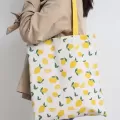 Reversible Cotton Tote Bag