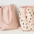 Reversible Cotton Tote Bag