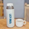 Thermos With Handle Lid 