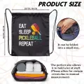 Pickleball Drawstring Backpack