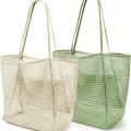 Mesh Beach Tote Bag