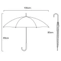 Large 16K All Weather Straight Umbrella