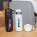 Thermos With Handle Lid 