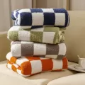 Checkered Throw Blanket 