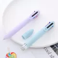 6 Colors Retractable Ballpen 