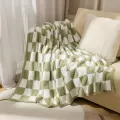 Checkered Throw Blanket 