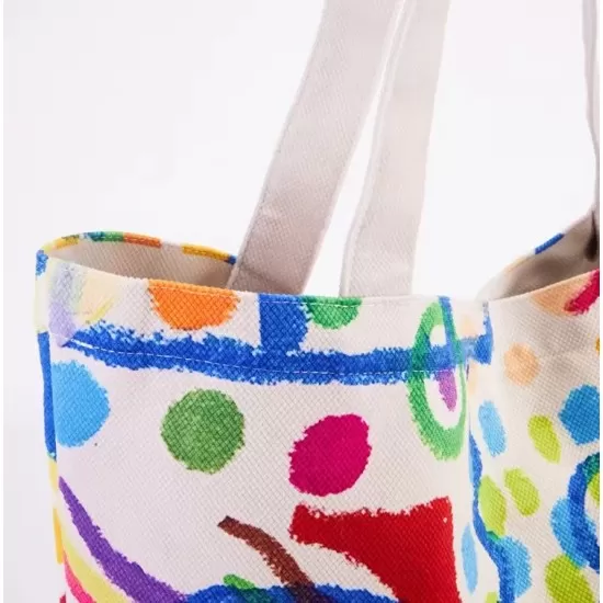 Full Printed Cotton Tote Bag