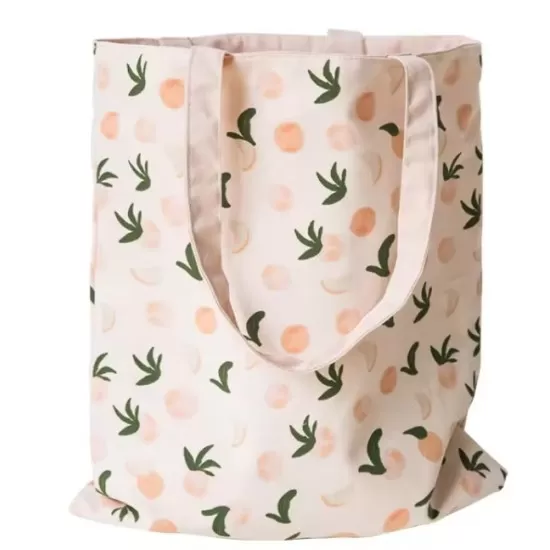 Reversible Cotton Tote Bag