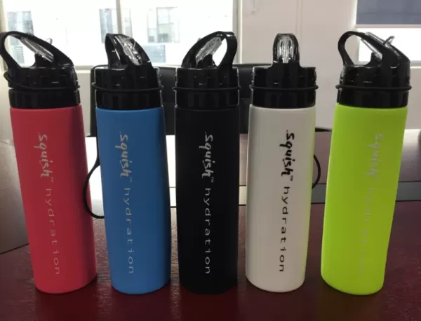 Silicone Collapsible Sports Water Bottle