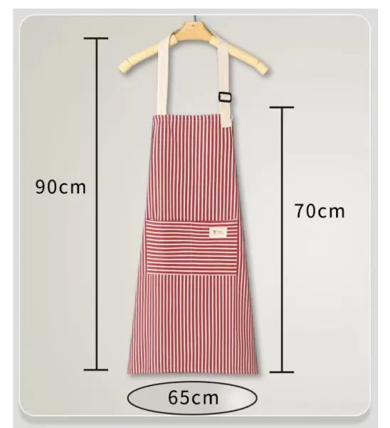 Cotton canvas apron