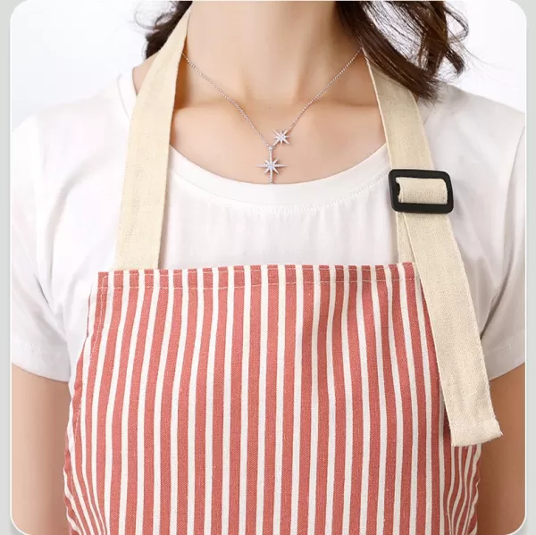 Cotton canvas apron