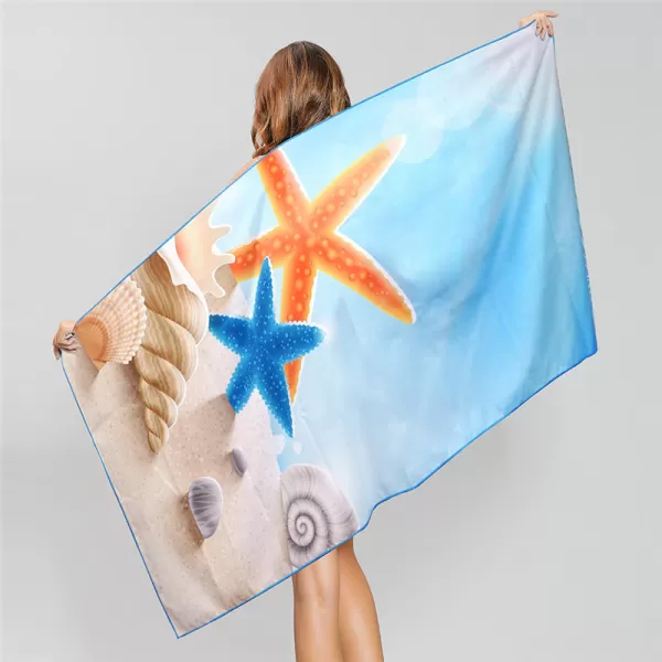 Microfiber beach towel