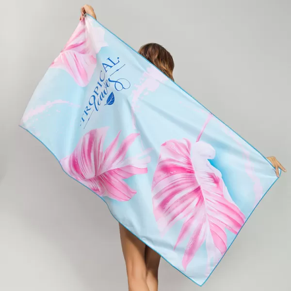 Microfiber beach towel