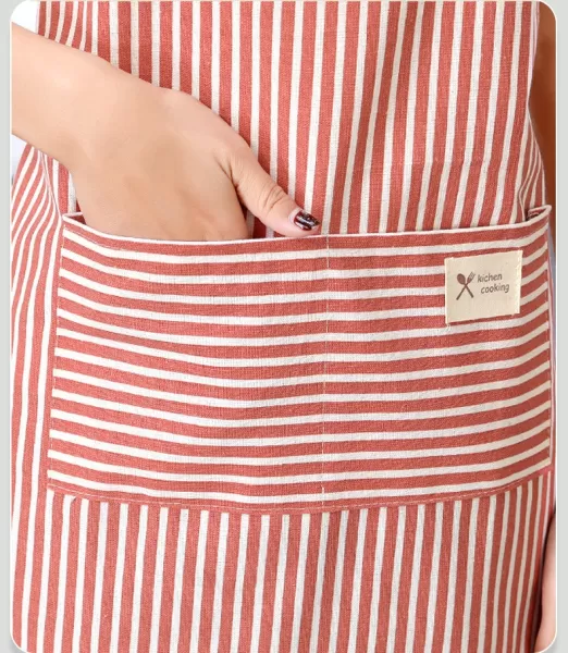 Cotton canvas apron