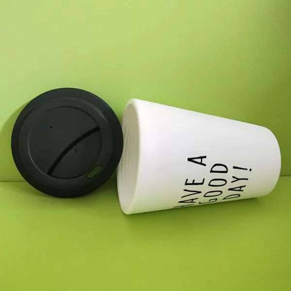 Double Wall Plastic Coffee Cup