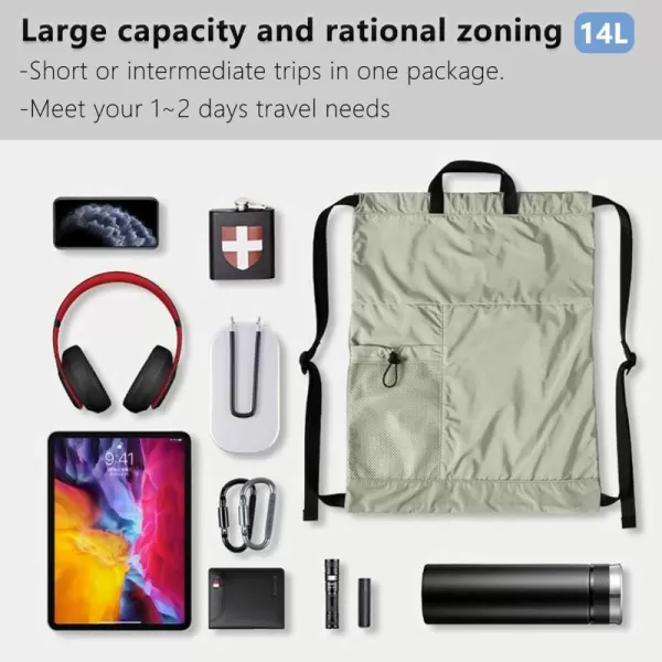 Drawstring Travel Backpack