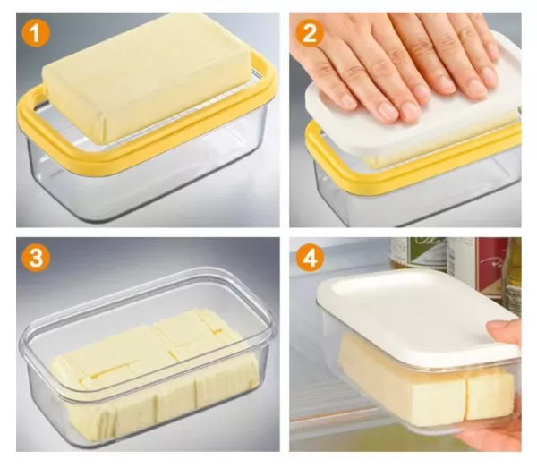 Butter Dish With Cutter