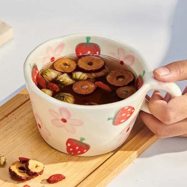 Strawberry Ceramic Mug