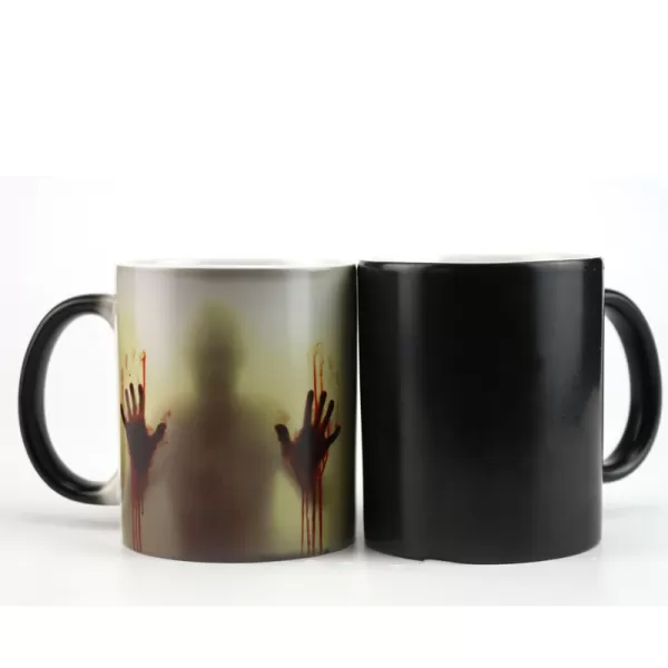 Color Changing Zombie Ceramic Mug 