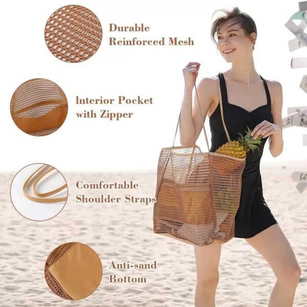 Mesh Beach Tote Bag