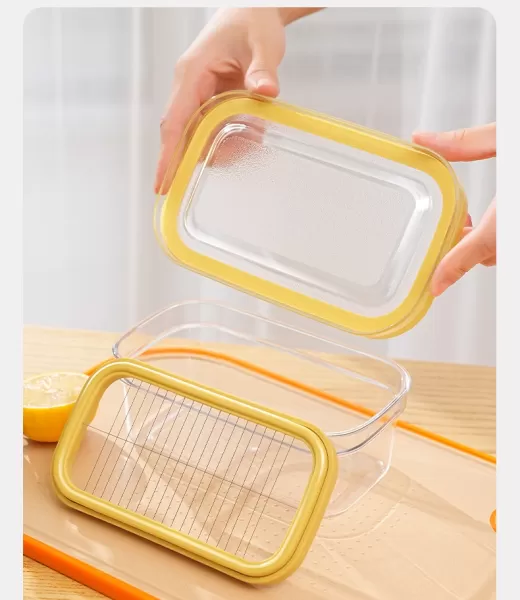 Butter Dish With Cutter