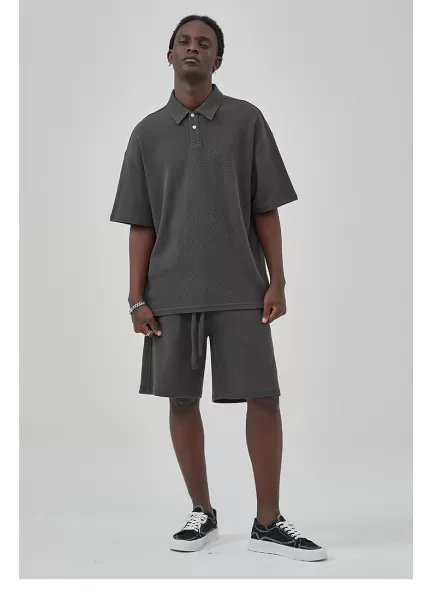 Polo shirt and shorts set