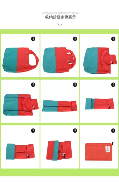 Foldable shopping bag