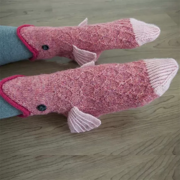 Knitted Animal Socks