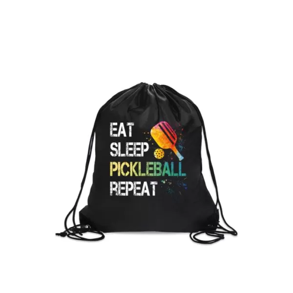 Pickleball Drawstring Backpack