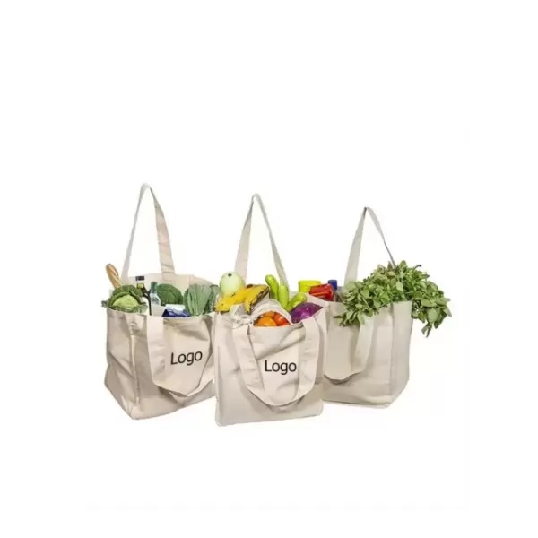 Canvas Wine Shopping Bag