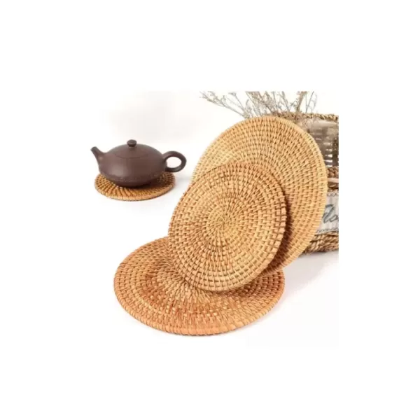 Natural Hand Woven Rattan Placemat 