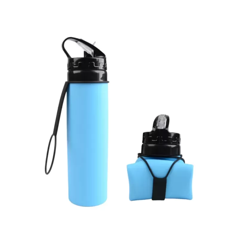 Silicone Collapsible Sports Water Bottle